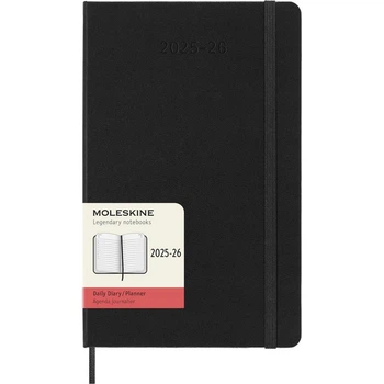 Щоденник Moleskine 2025-2026 середній чорний 8056999275365