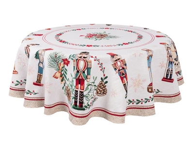 Скатерть гобеленовая CASCANUECES-160D Limaso Ø160 см 000363581