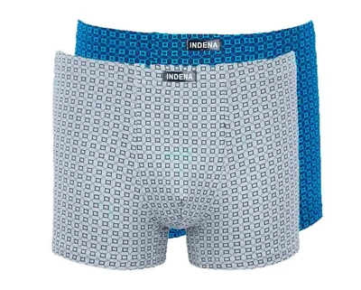 Комплект мужских трусов-шорт из 2 ед Indena 81407-5 3XL