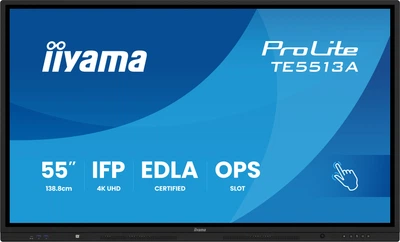 Інтерактивна панель iiyama ProLite TE5513A-B3AG 55″ IPS 4K UHD 40 точок дотику
