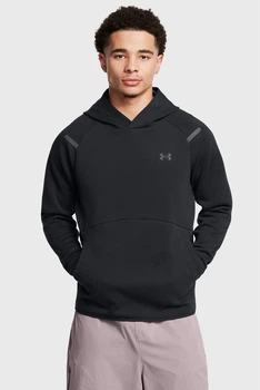 Чоловіче чорне худі UA Unstoppable Flc HD EU Under Armour MD 1389350-001