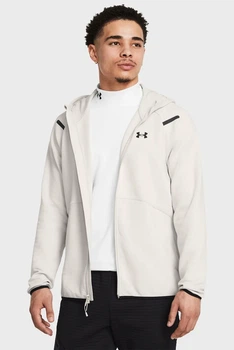 Чоловіче біле худі UA Unstoppable Flc FZ HD EU Under Armour LG 1389352-110