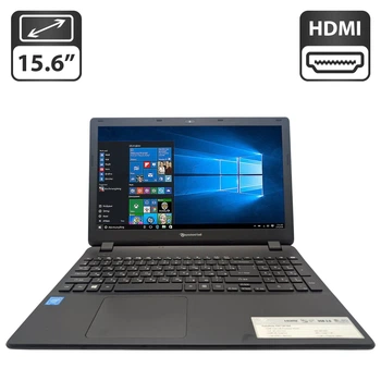 Ноутбук Packard Bell G81 / 15.6" (1366x768) TN / Intel Celeron N3060 (2 ядра по 1.6 - 2.4 GHz) / 4 GB DDR3 / 500 GB HDD / Intel Graphics / WebCam / Без АКБ б/у