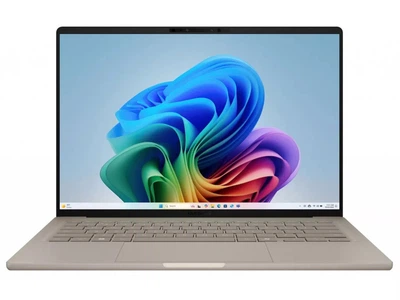 Ноутбук ASUS ZenBook A14 UX3407QA 14" OLED 1920x1200 60 Гц / Qualcomm Snapdragon X Plus X1P-42-100 / Qualcomm Adreno X1-45 / RAM 16 ГБ / LPDDR5x / SSD 512 ГБ / Windows 11 Home / 1.09 кг (UX3407QA-X1P512)