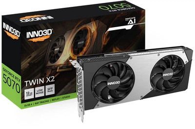 Відеокарта Inno3D GeForce RTX5070 Twin X2 12G (N50702-12D7-195064N)