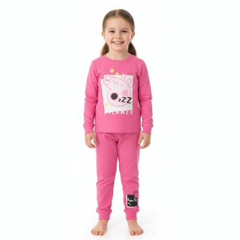 Хлопковая пижама для девочки Peppa pig рост 98-104 (PI0049G106)