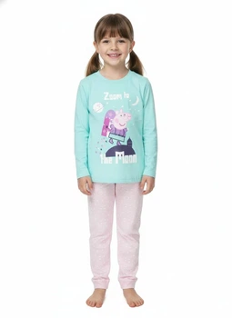 Хлопковая пижама для девочки Peppa pig рост 110-116 (PI0048G106)