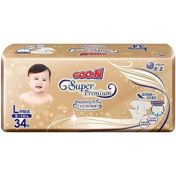 Підгузки Goo.N Комфортне дихання L (9-14 кг), 32 шт