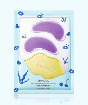 Гідрогелеві патчі BIOAQUA для очей та губ з колагеном 3 шт, (Z3-04004)