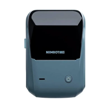 Термопринтер для друку наклейок NIIMBOT B1 DARK BLUE (1AC12121602)