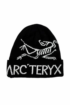 Шапка чоловіча, шапка жіноча Arc'Teryx Артерікс 309 Чорний + Білий