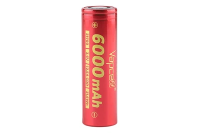 Аккумулятор Li-Ion 21700 VAPCELL F60 6000мАч 10A 5086761