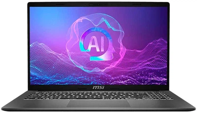 Ноутбук MSI Modern A15 AI+ F3HM (F3HMG-045XUA) Platinum Gray / 15.6" IPS / AMD Ryzen AI 5 330 / RAM 16 ГБ / SSD 512 ГБ / LAN / Підсвітка клавіатури / Зарядка по USB