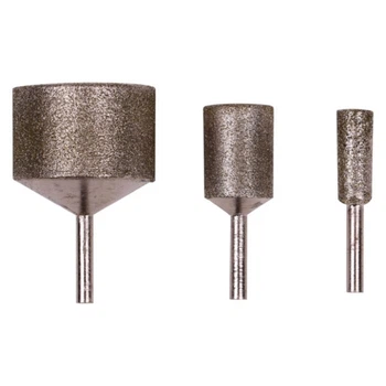 Набор алмазных радиальных фрез Distar RadiusMILL R3, R6, R12, цилиндрический хвостовик (81419031135)