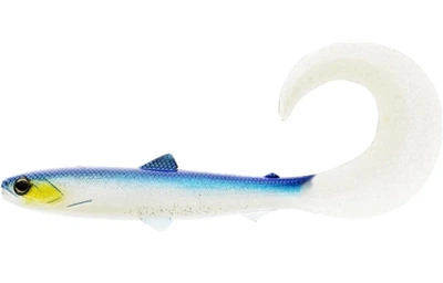 Приманка спиннинговая Westin BullTeez Curltail Box 10cm 6g Blue Headlight (1шт),P081-514-010