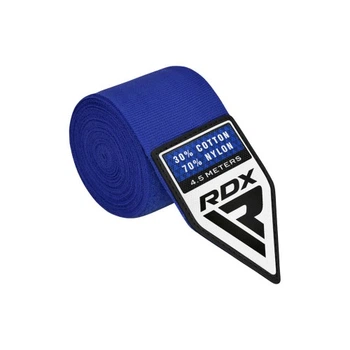 Бинт для спорта RDX WX Professional Boxing Hand Wraps Blue 4.5m (HWX-RU+) RDX HWX-RU+ 1093286