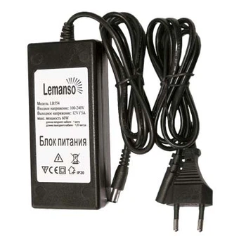 Блок живлення Lemanso 12 В 48 Вт 4 А пластиковий LB554