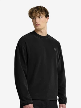 Свитшот утепленный мужской Jack Wolfskin Solace Crewneck A66701_6000 2XL Черный (4064886766661)