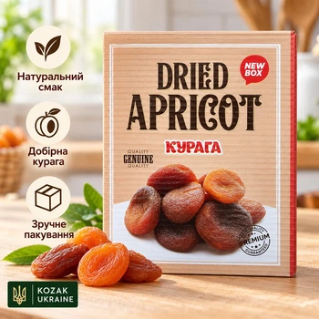 Курага шоколадна натуральна темна Dried Apricot 1 кг — сушений абрикос, добірні сухофрукти