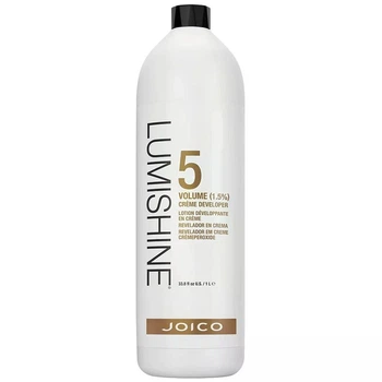 Крем-окислювач фарби Joico 1,5% для волосся Lumishine 5 Vol. 1000 мл