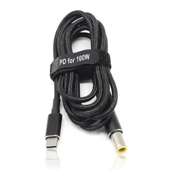 USB Type-C 100W кабель живлення DC 7.9×5.5 для ноутбука Lenovo 77662