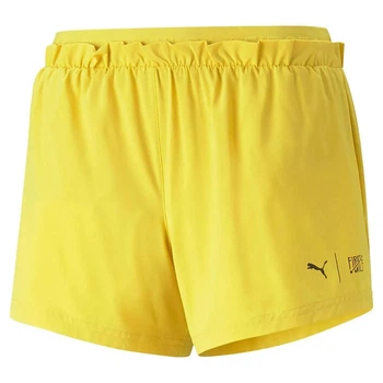 Женские Шорты Puma W First Mile Short Желтый XS (7d52321441 XS)