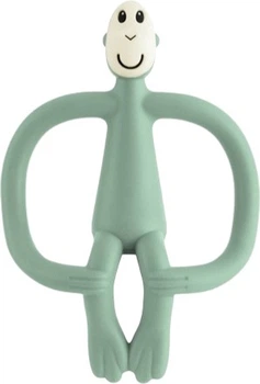 Gryzak kojący Matchstick Monkey ze szczoteczką Małpka Miętowy (MM-T-009) (705604684600)