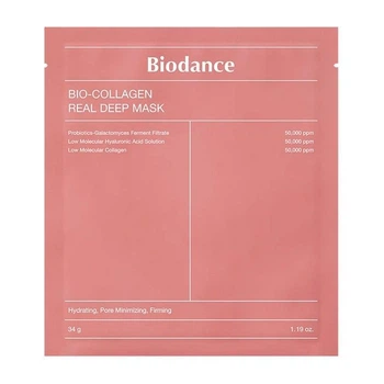 Гидрогелевая коллагеновая маска для глубокого увлажнения Biodance Bio-Collagen Real Deep Mask 34 г