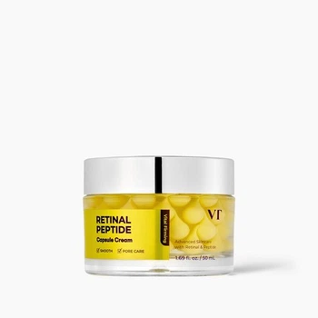 Капсульный крем с ретинолом и пептидами VT Cosmetics Retinal Peptide Capsule Cream 50 мл
