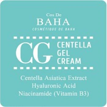 Крем-гель для відновлення шкіри з 81% центели, тестер Cos De BAHA CG Gel Cream (CG) 1.5 мл