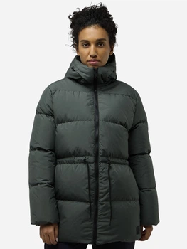 Пуховик зимовий жіночий Jack Wolfskin Kirschallee JKT W A60213-4136 S Зелений (4064886348164)