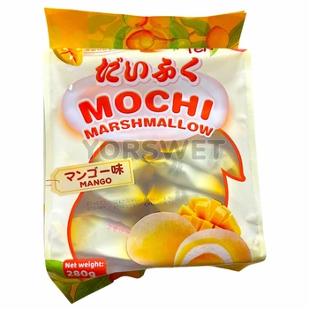 Тістечка мочі (моті) Maifaten Mochi Marshmallow Mango з маршмелоу та манго 280 г (0033)