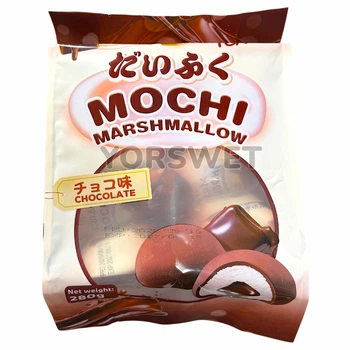 Тістечка мочі (моті) Maifaten Mochi Marshmallow Chocolate з шоколадною начинкою та маршмелоу 280 г (0032)