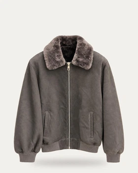 Дублёнка мужская 54 Коричневый (PONTOS-M-013)