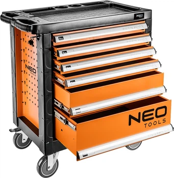 Wózek na narzędzia NEO Tools z 6 wysuwanymi szufladami 770x460x870 mm (5907558422276)