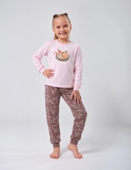 Пижама для девочки SMIL 104557-1 Бледно-розовый р.92