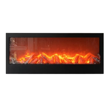 Камін декоративний з LED-підсвіткою 60*10*20 см, чорний Yiwu SP-26B