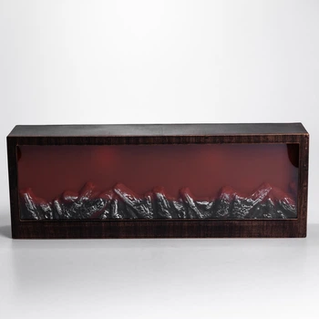 Камин декоративный с LED-подсветкой 60*10*20 см, бронзовый Yiwu SP-26BR