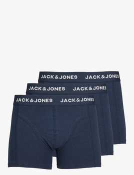 Набор трусов шорты мужской Jack & Jones 196218 L 3 шт Темно/синий (2200005174494)