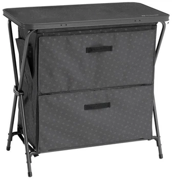 Шкаф кемпинговый со столом Outwell Bahamas Cabinet Темно-серый (531173) (931730)
