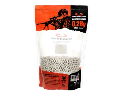 Высокоточные шары Guarder 0,28 г 6 мм, 3500 шт., White