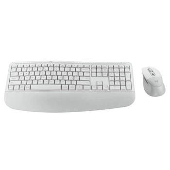 Комплект Logitech Signature Comfort Plus MK880 Wireless/USB-C UA Off-White (920-014033)