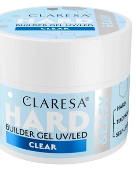 Гель для нарощування нігтів Claresa Hard and Easy Clear 45 г (5903819838381)