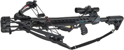 Арбалет блочний Man Kung XB56 Frost Wolf KIT, чорний (під стріли 20”)