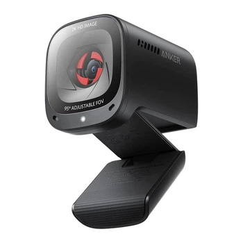 Вебкамера Anker PowerConf C200 2K Черная (USB веб-камера 5MP с автофокусом и шторкой)