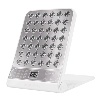 Бездротова LED-панель для фототерапії обличчя та тіла Beautifly SkinGlow 210 LED RGB 630/590/460 нм 12 програм (5903003700913)
