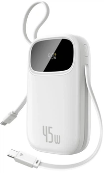 Powerbank Baseus EnerFill FC31 Qpow 3 10000 mAh 45W White (P10082102213-00)