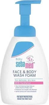 Пенка для умывания лица и тела Sebamed Baby 400 мл (4103040001726)