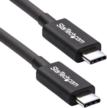 Kabel StarTech USB Type-C - USB Type-C Thunderbolt 3 100 W 2 m Black (TBLT3MM2M)