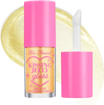 Блеск для губ Too Faced Kissing Jelly с шиммером 10 Pina Colada 4.5 мл (651986014163)
